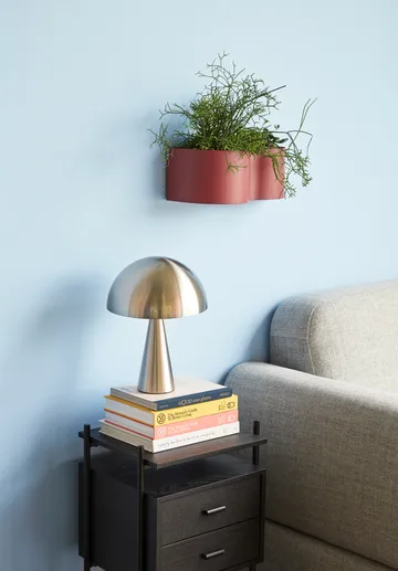 Hübsch table lamp 33 cm - Metal-nickel - Hübsch