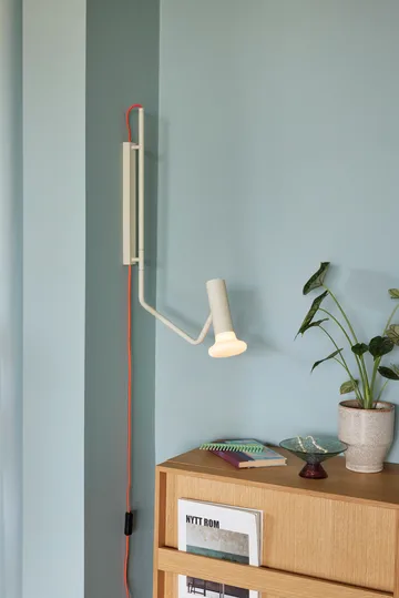 Hübsch Wally wall lamp - Sand - Hübsch