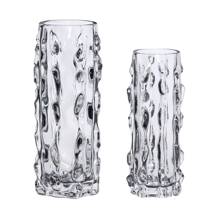 Kawa vase - Clear, 2 pieces - Hübsch