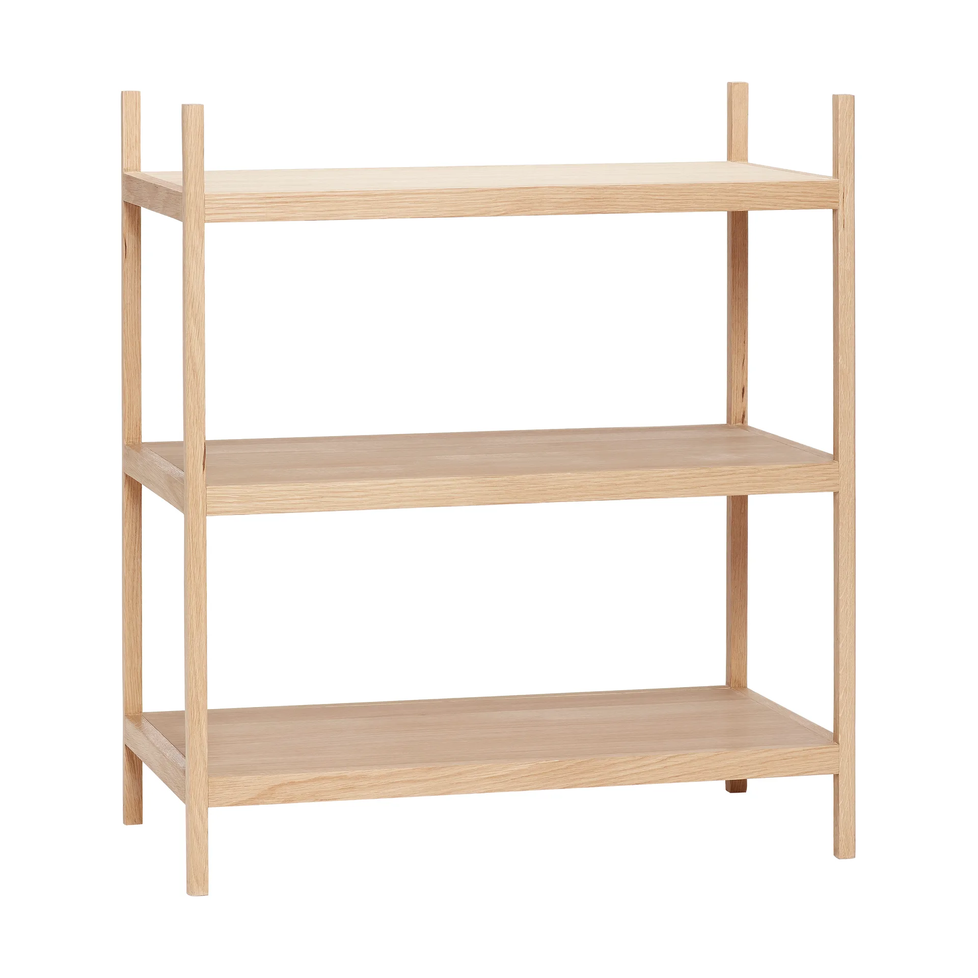 Library shelf small, Oak Hübsch