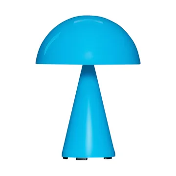 Mush portable table lamp - Blue - Hübsch