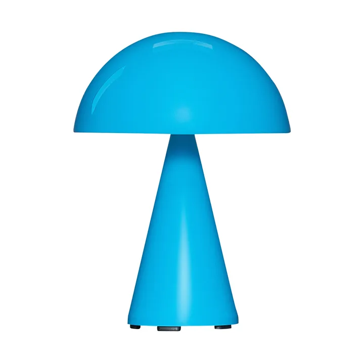 Mush portable table lamp - Blue - Hübsch