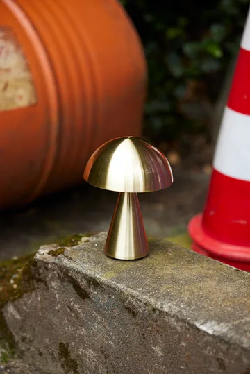 Mush portable table lamp - Brass - Hübsch