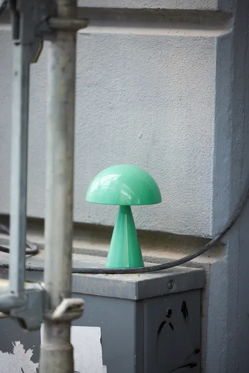 Mush portable table lamp - Green - Hübsch