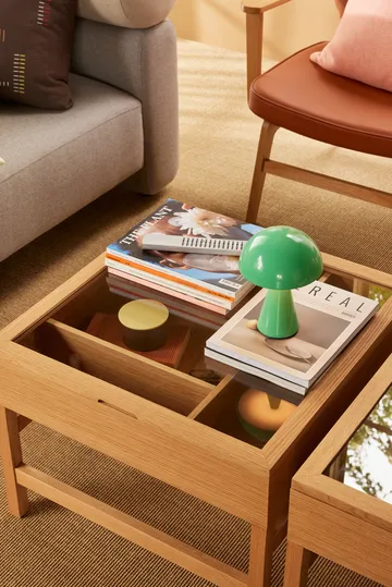 Mush portable table lamp - Green - Hübsch