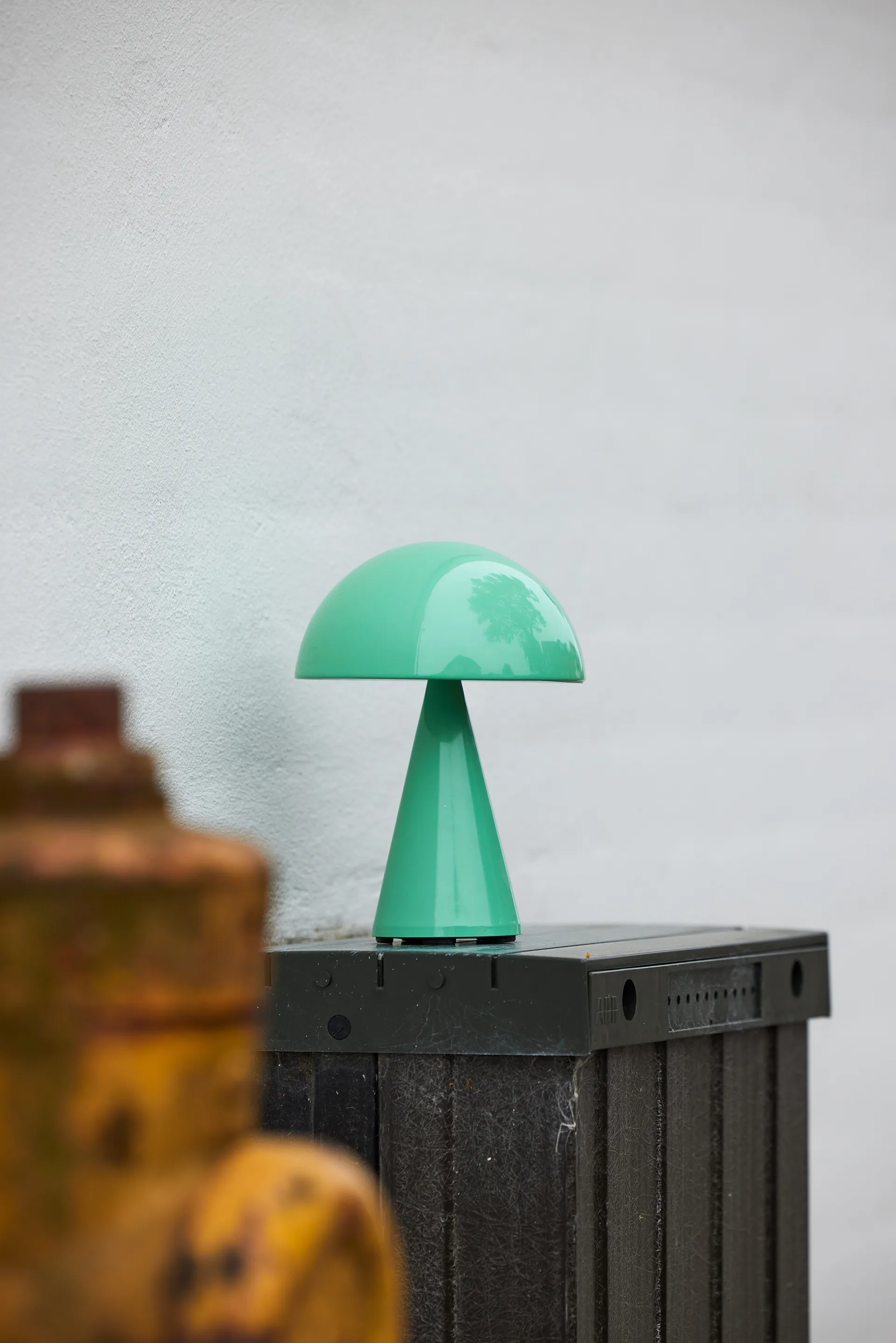 Mush portable table lamp, Green Hübsch