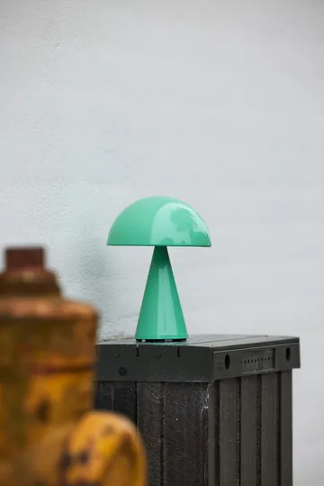 Mush portable table lamp - Green - Hübsch