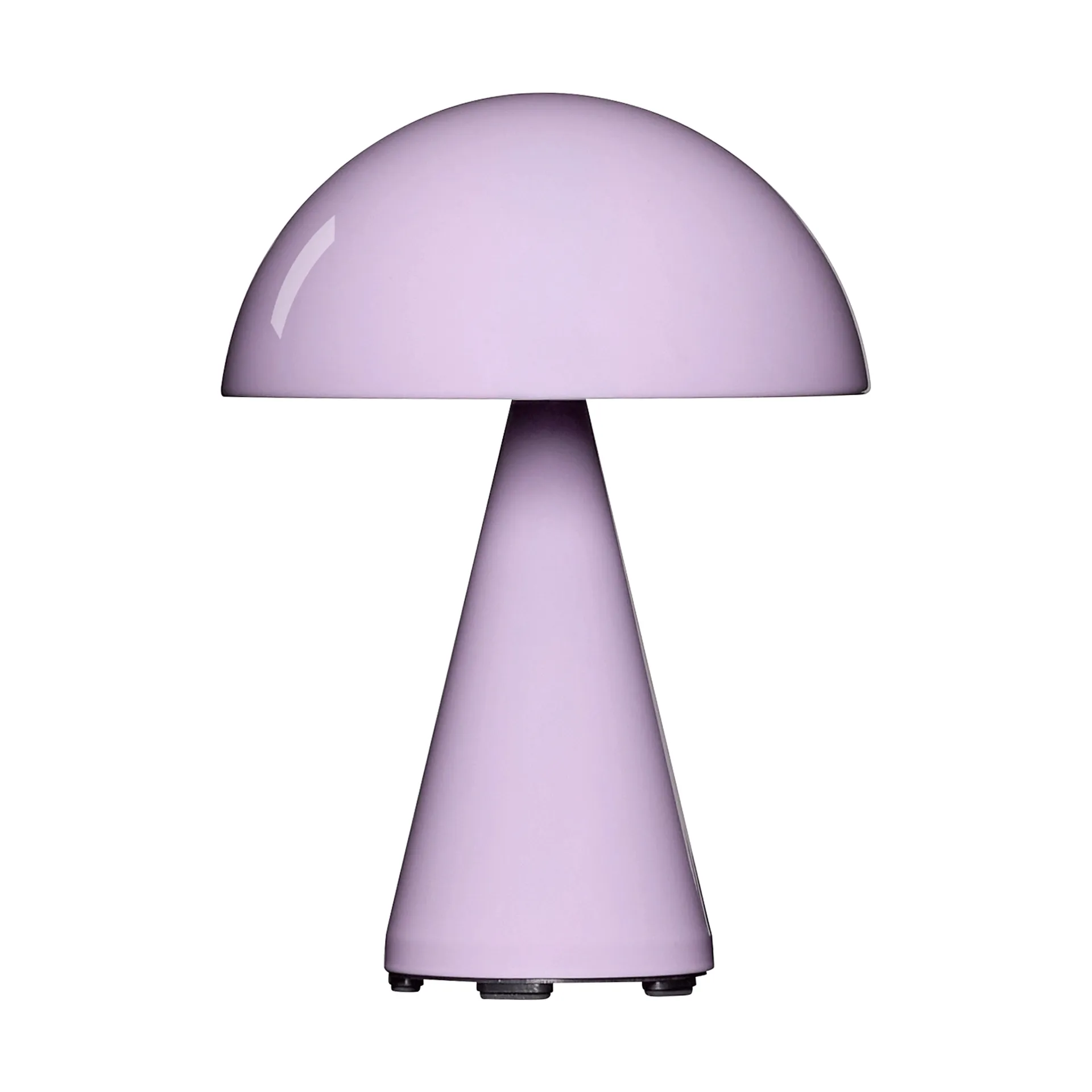 Mush portable table lamp, Light pink, 20 cm Hübsch