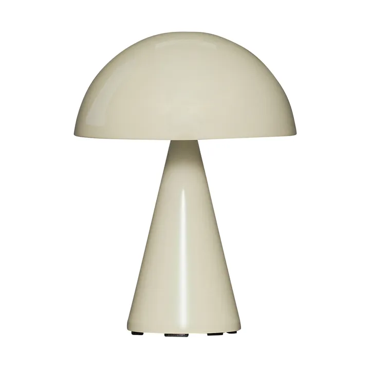 Mush portable table lamp - Sand - Hübsch