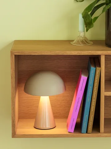 Mush portable table lamp - Sand - Hübsch