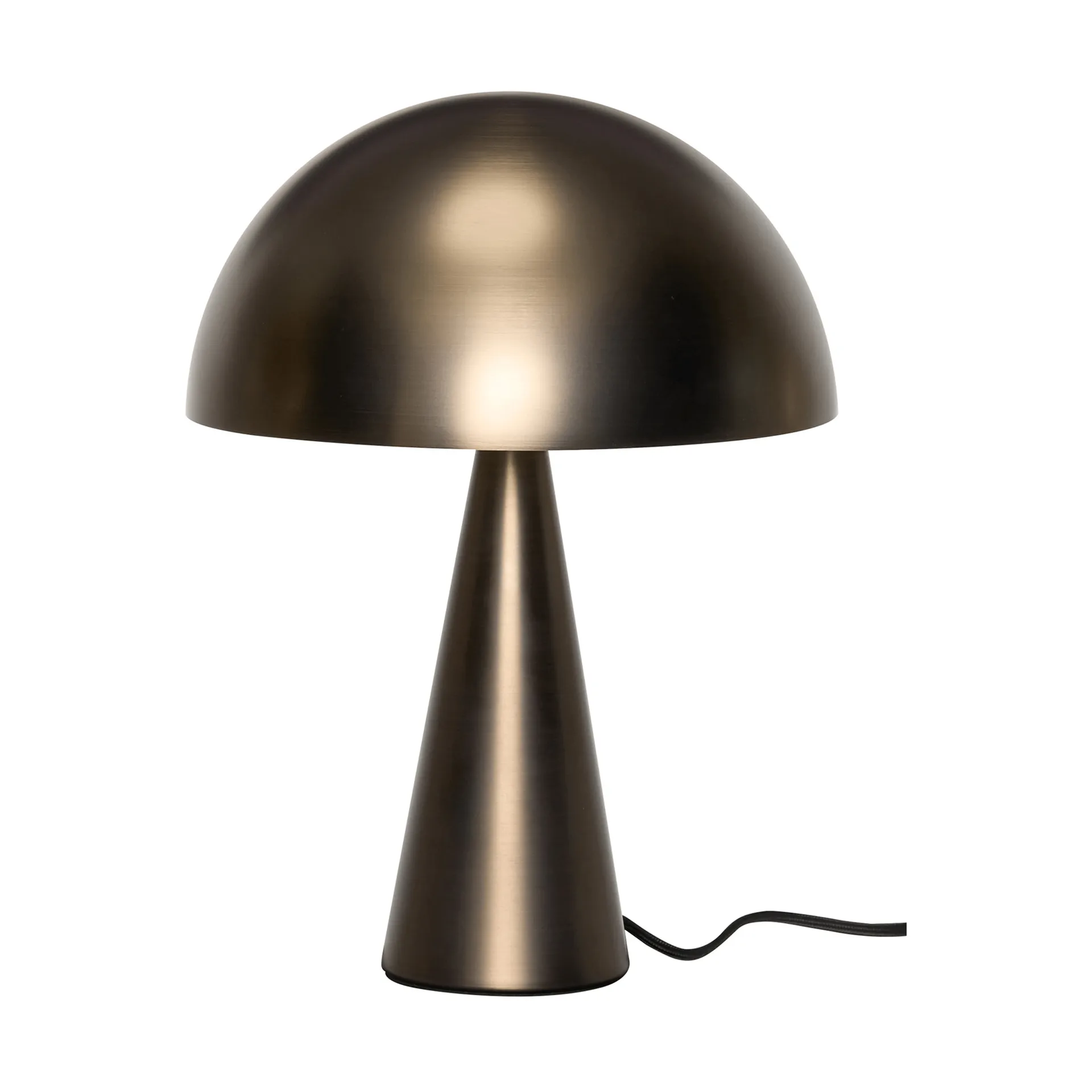 Mush table lamp, Burnished brass, mini 34 cm Hübsch