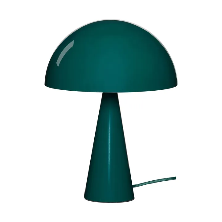 Mush table lamp - Dark green, mini 34 cm - Hübsch