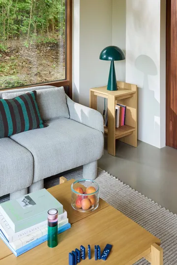 Mush table lamp - Dark green, tall 50 cm - Hübsch