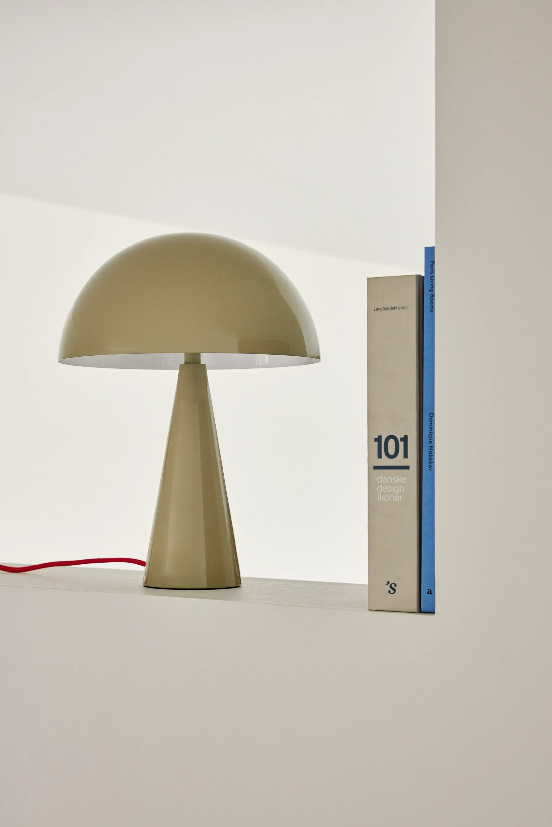 Mush table lamp, Sand, mini 34 cm Hübsch