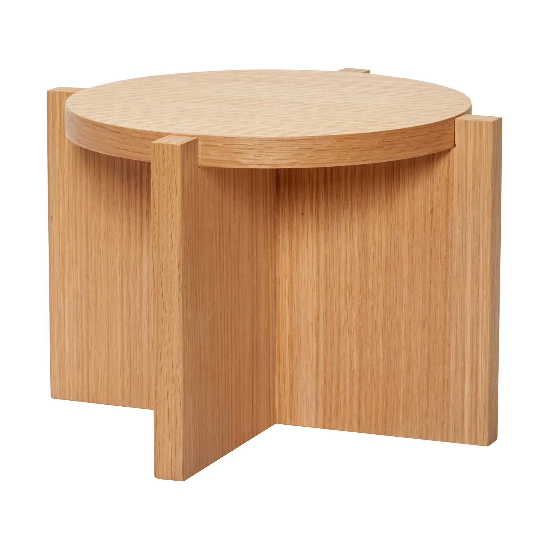 Nomad side table small, Oak Hübsch