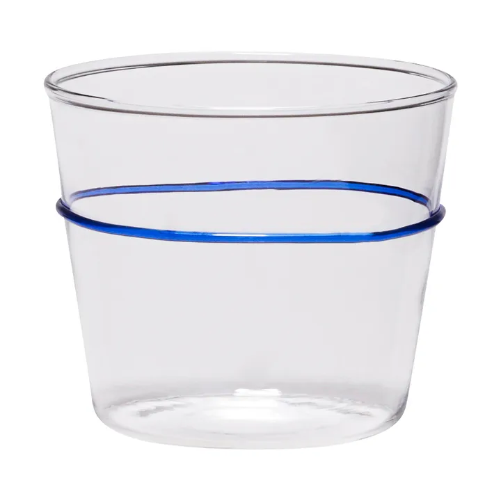 Orbit drinking glass 20 cl - Blue - Hübsch