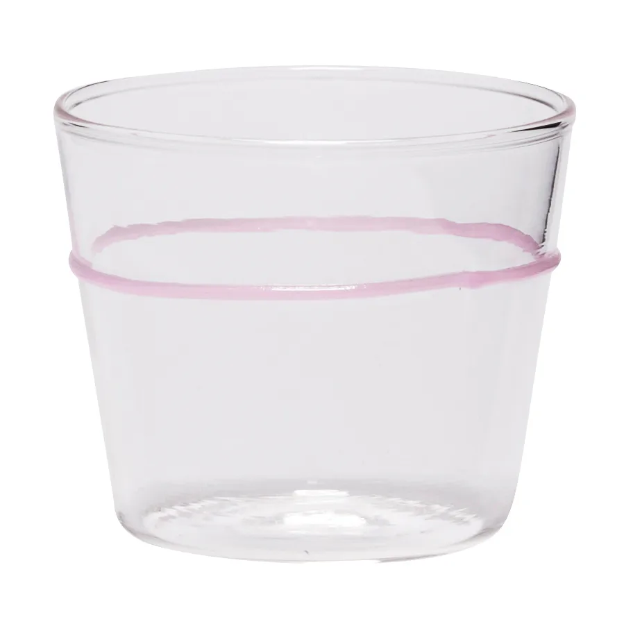 Orbit drinking glass 20 cl, Pink Hübsch