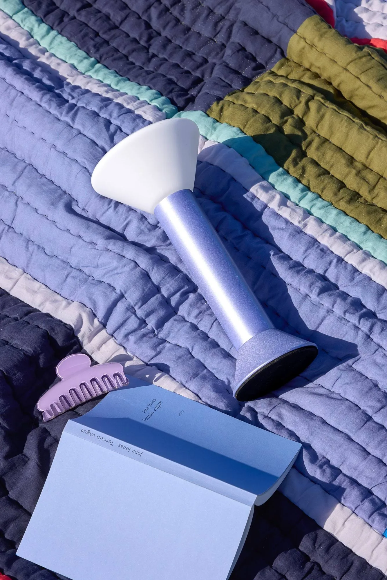 Pavilion throw, Blue-multicolour, 140x200 cm Hübsch