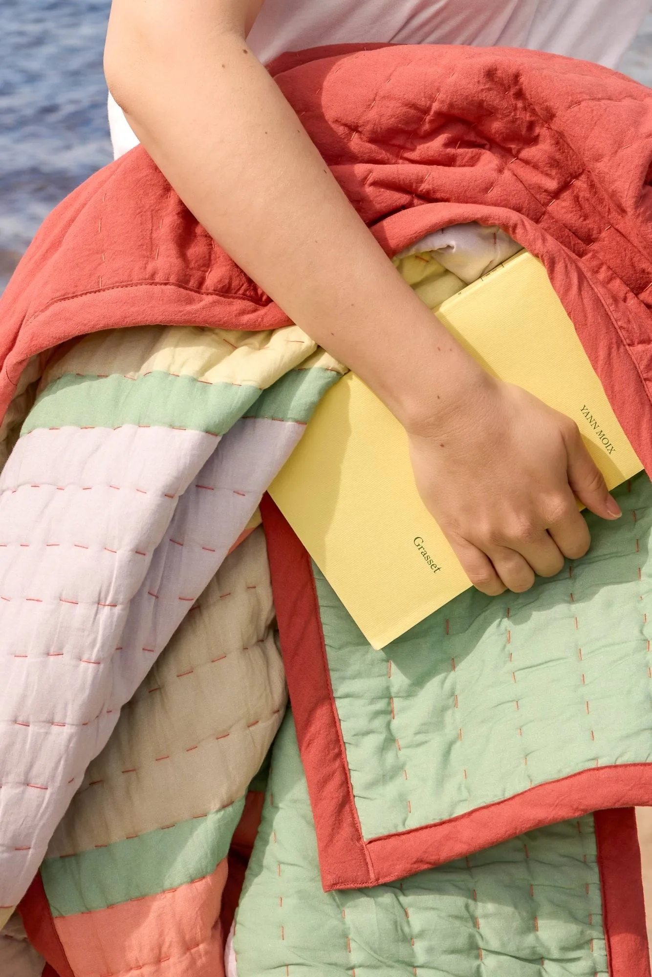 Pavilion throw, Coral-multicolour, 140x200 cm Hübsch