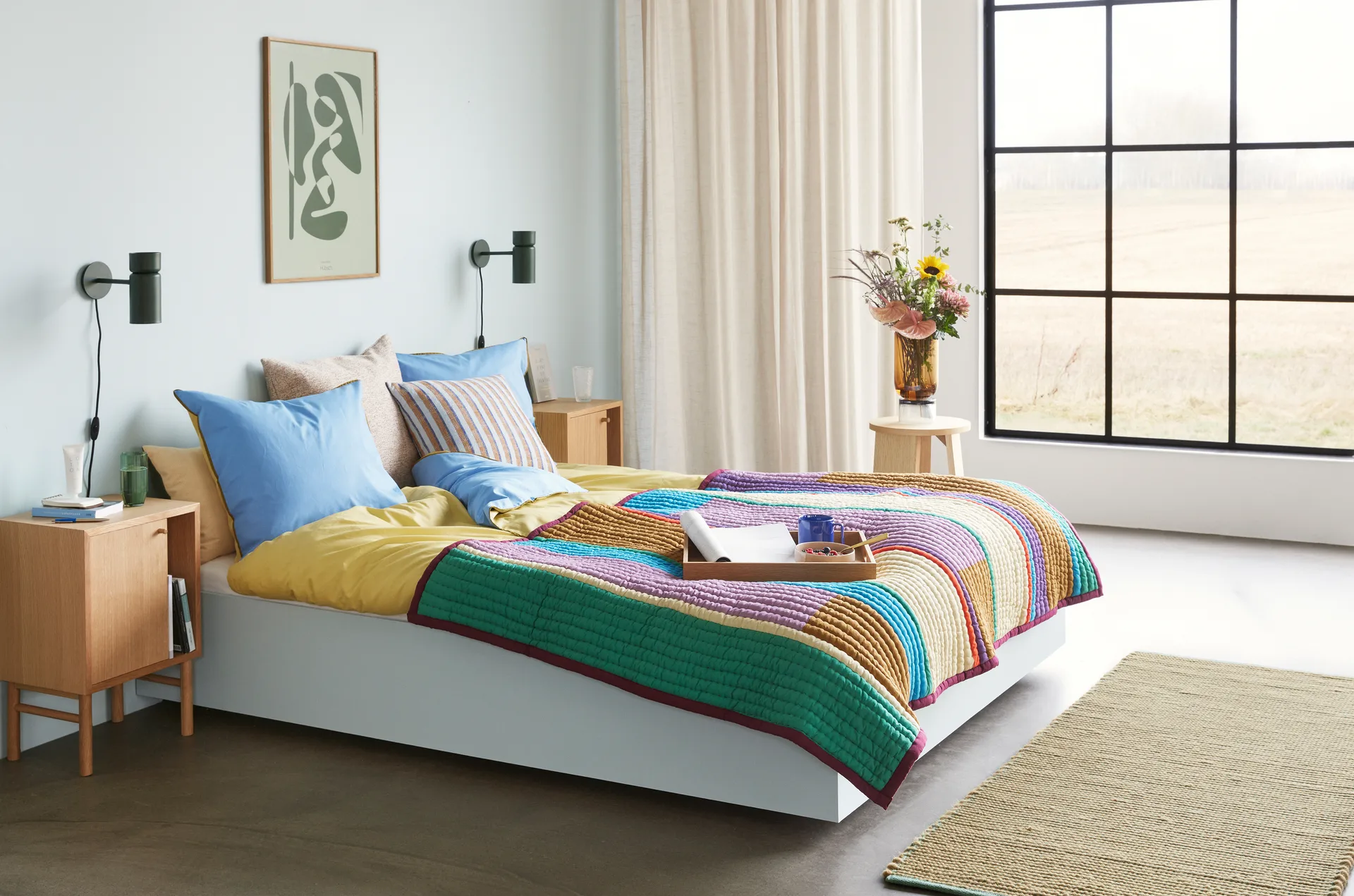 Pavilion throw, Multicolor, 140x200 cm Hübsch