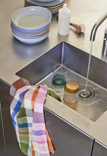 Playful kitchen towel 2-pack - Multicolor - Hübsch
