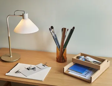 Rail desk stand 2 pcs - Nature - Hübsch