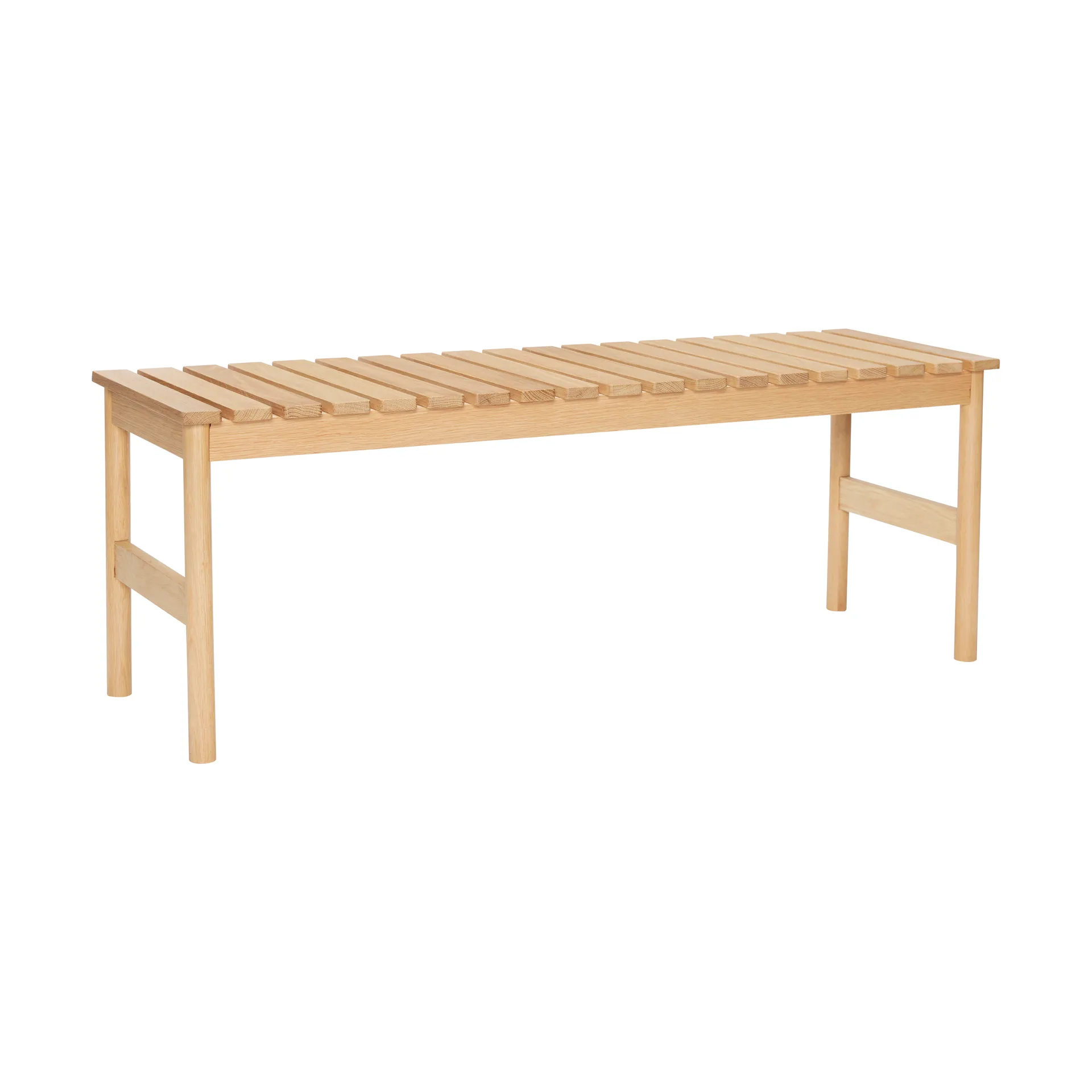 Row bench large, Oak Hübsch