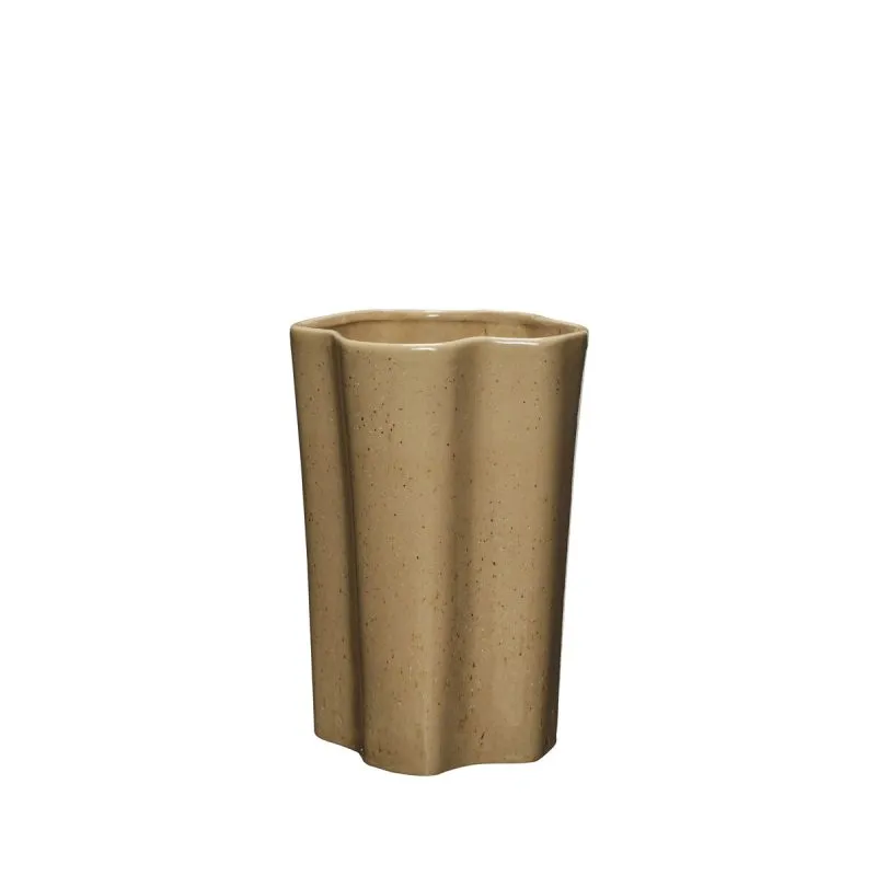 Sapo vase 30 cm, Brown Hübsch
