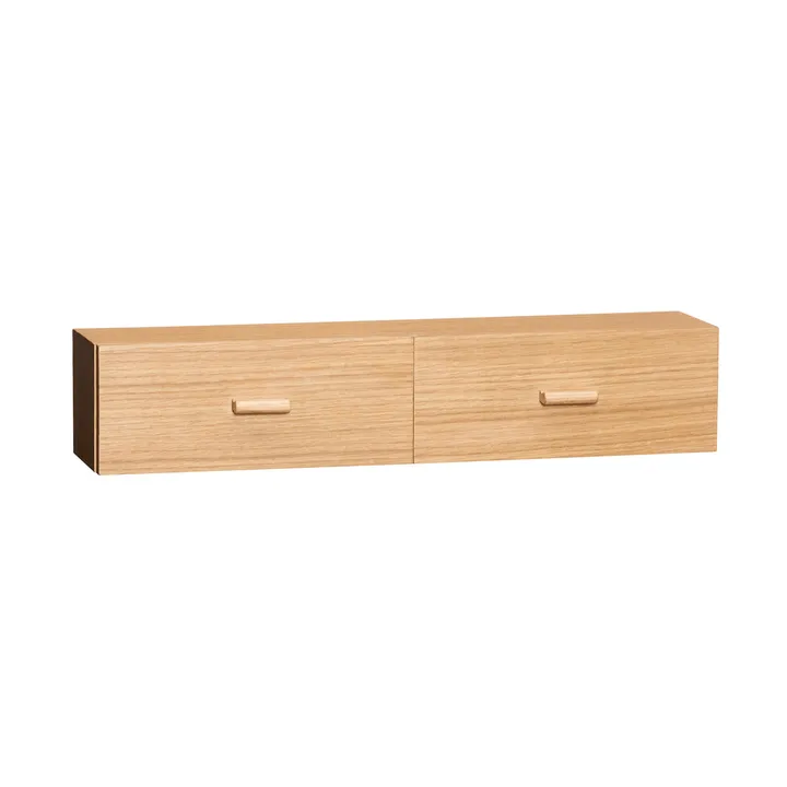 Shuno shelf - Oak, 60x12x14 cm - Hübsch