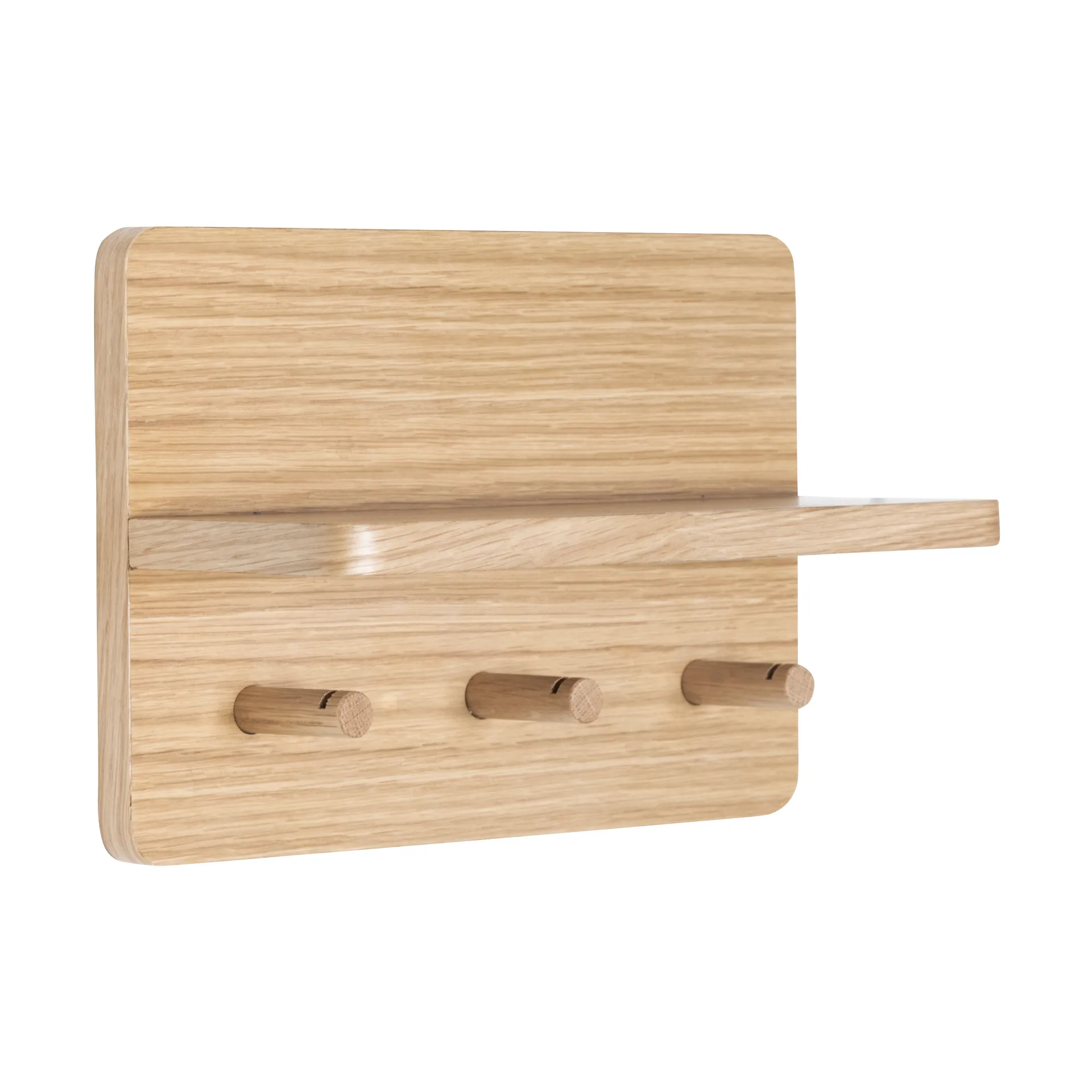 Space clothes hanger small, Oak Hübsch