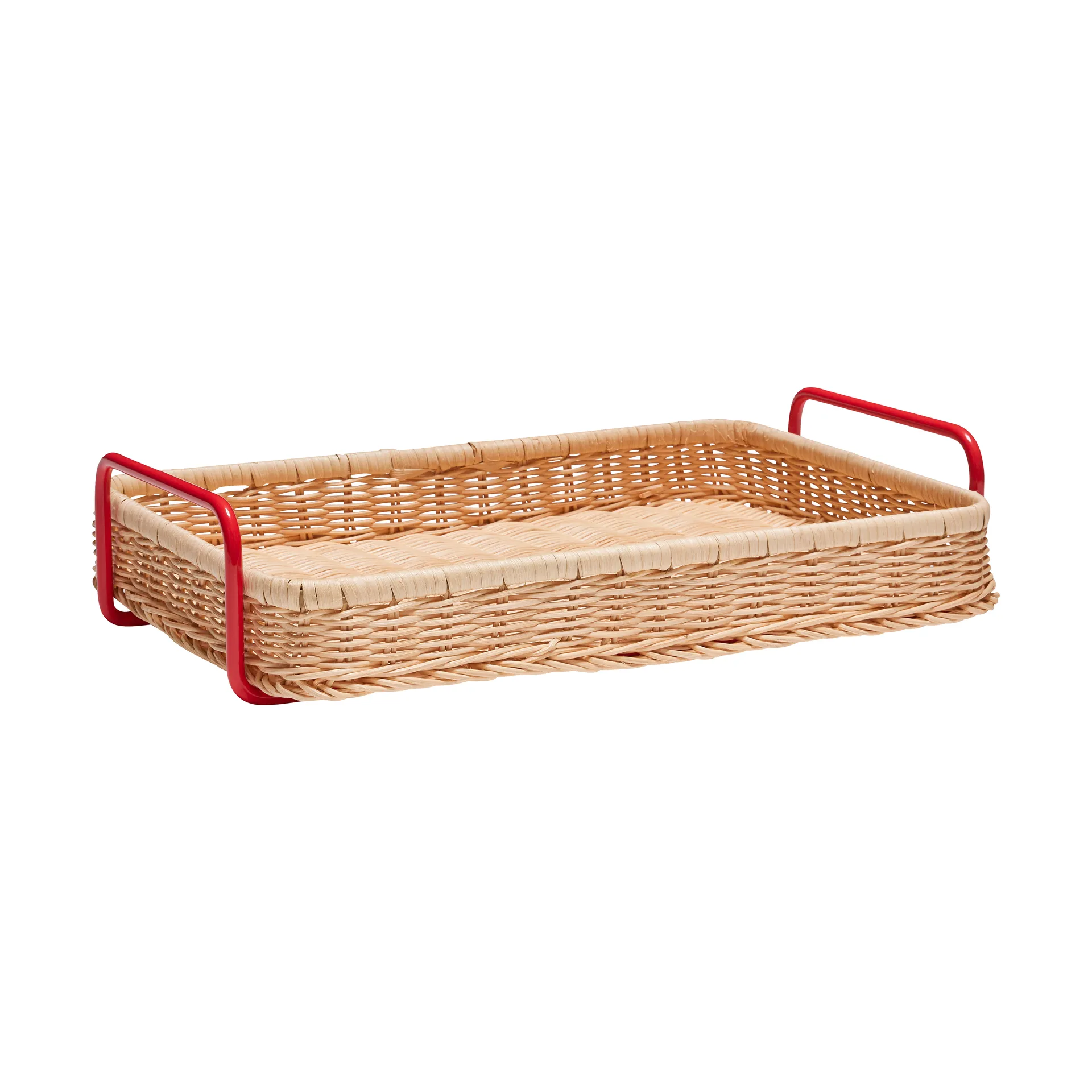 Splint serving tray, Red-natural Hübsch