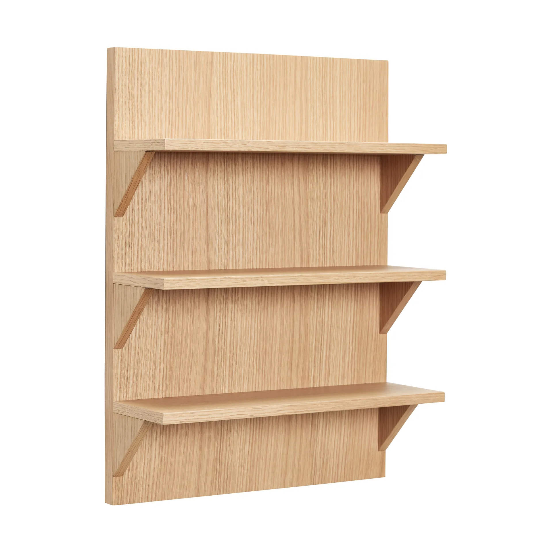 Straight shelf, Oak Hübsch