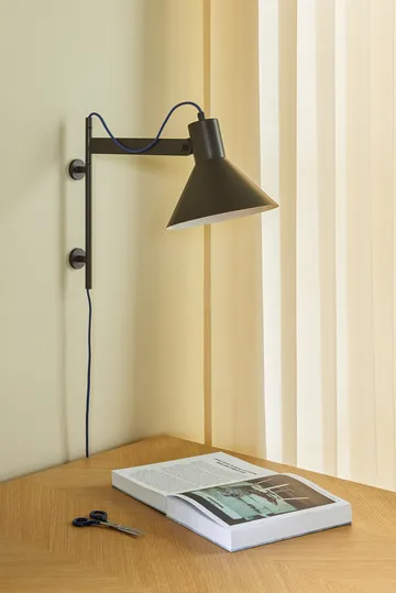 Studio wall lamp - Brown - Hübsch