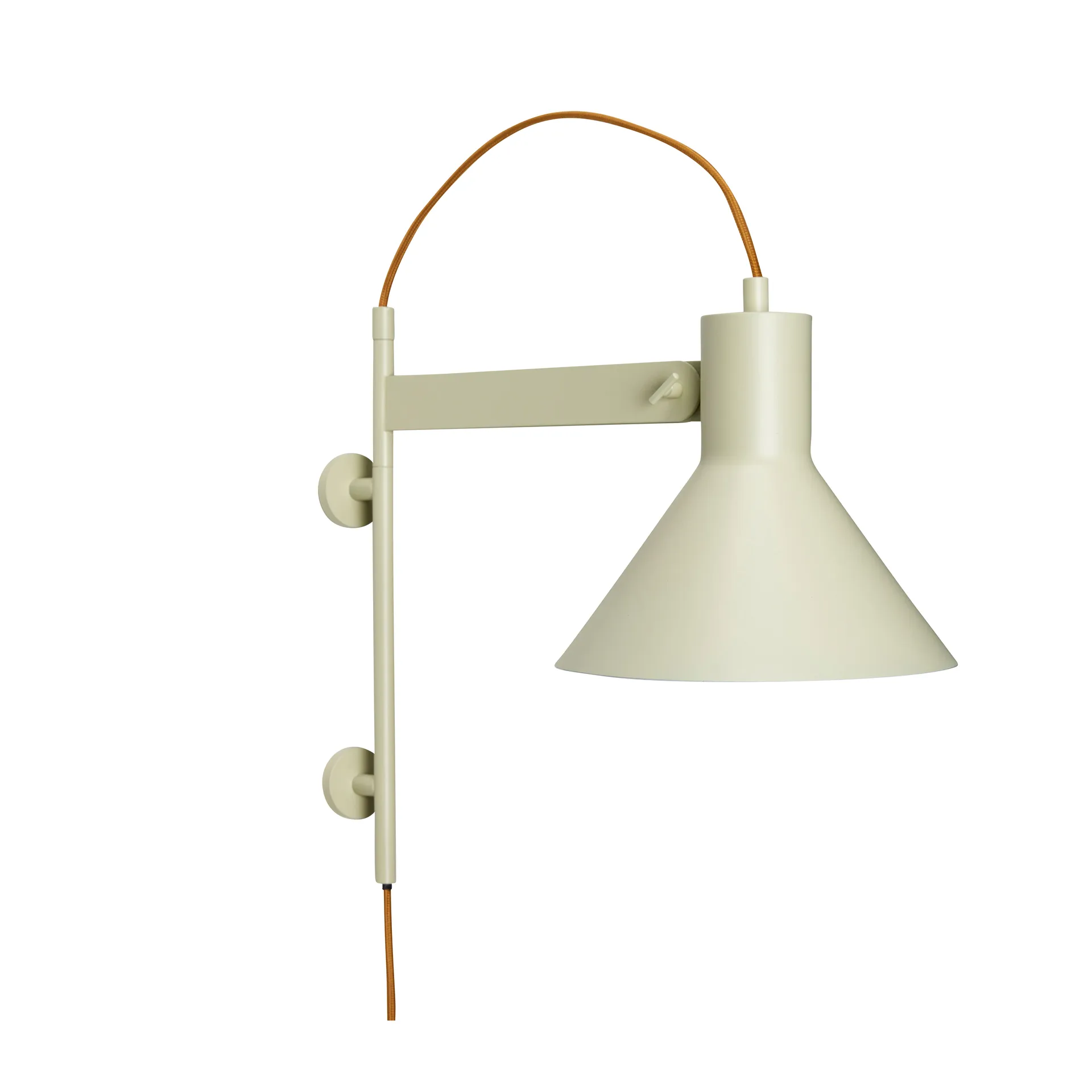 Studio wall lamp, Light green Hübsch