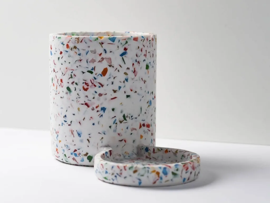Humdakin Terrazzo sink organiser, Rainbow Humdakin