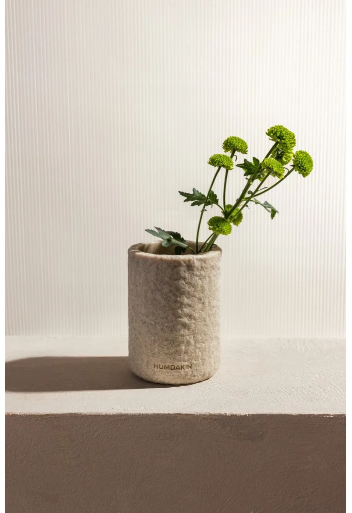 Humdakin vase sandstone 10 cm, Sand Humdakin