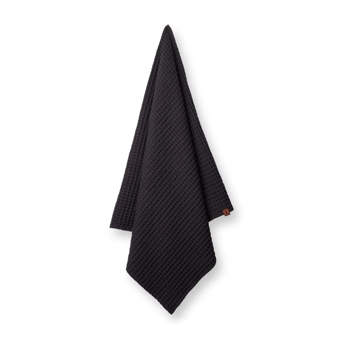 Humdakin Waffle towel 55x80 cm, Coal Humdakin