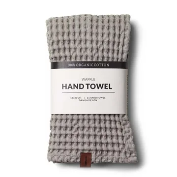 Humdakin Waffle towel 55x80 cm - Stone - Humdakin