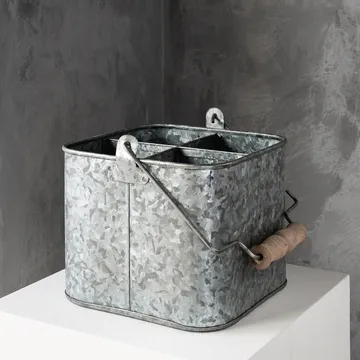 Humdakin zink bucket storage box - 25x25 cm - Humdakin