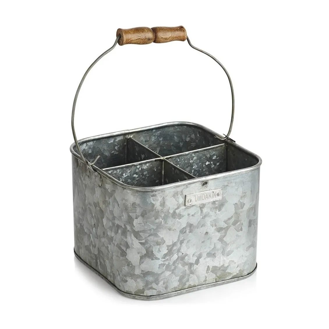 Humdakin zink bucket storage box, 25x25 cm Humdakin
