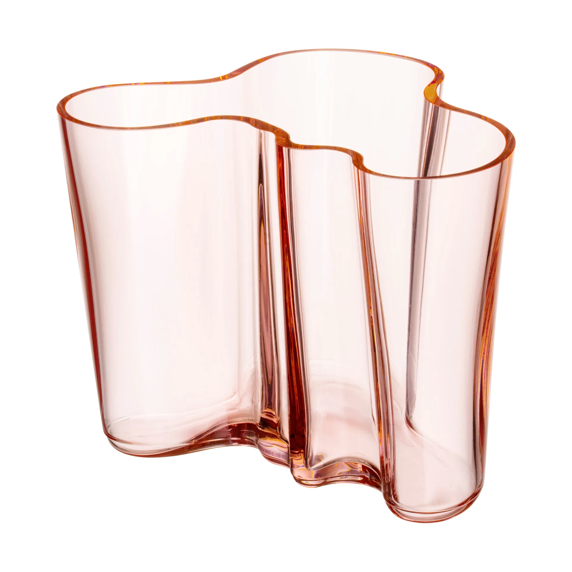 Aalto vase salmon pink, 160 mm Iittala