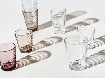 Aino Aalto drinks glass 22 cl 2-pack - clear - Iittala