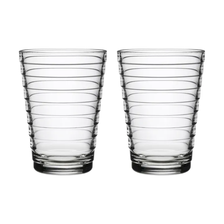 Aino Aalto drinks glass 33 cl 2-pack - clear - Iittala
