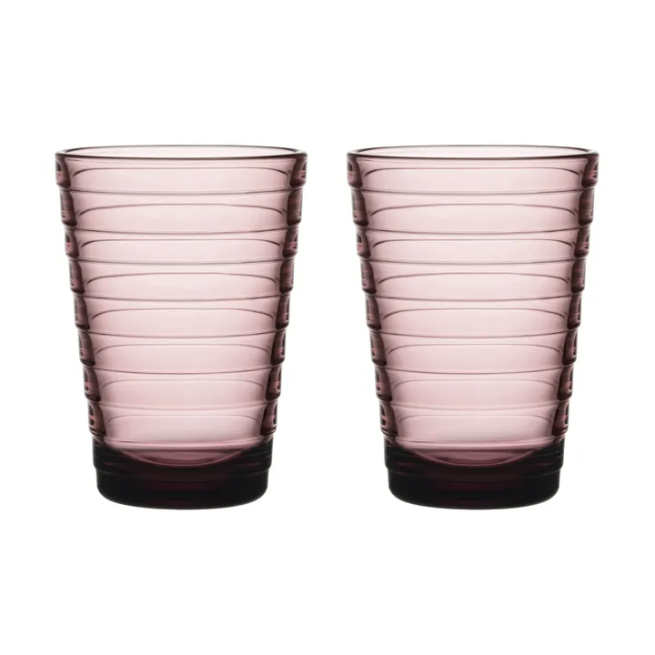 Aino Aalto drinks glass 33 cl 2-pack - Heather - Iittala