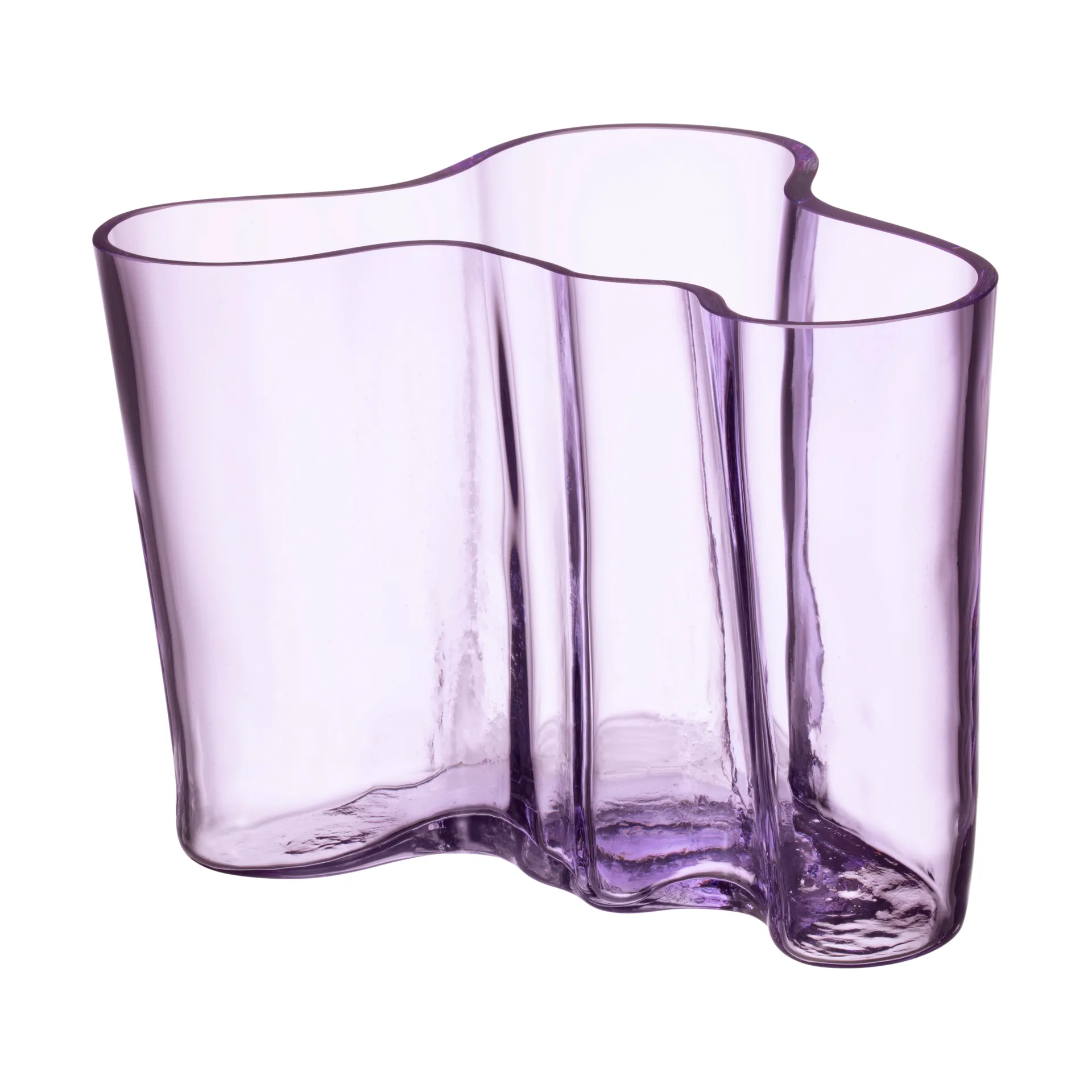 Alvar Aalto vase 140 mm, Light purple Iittala