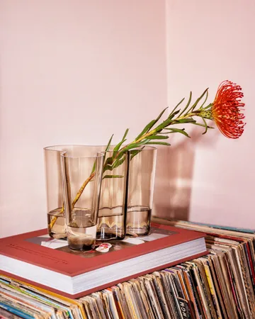 Alvar Aalto vase 140 mm - Linen - Iittala