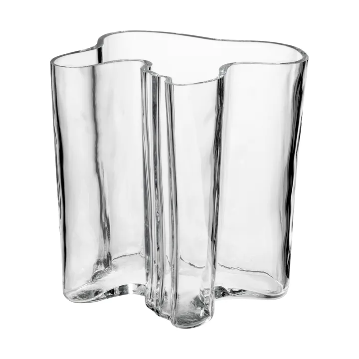 Alvar Aalto vase 200 mm - Clear - Iittala