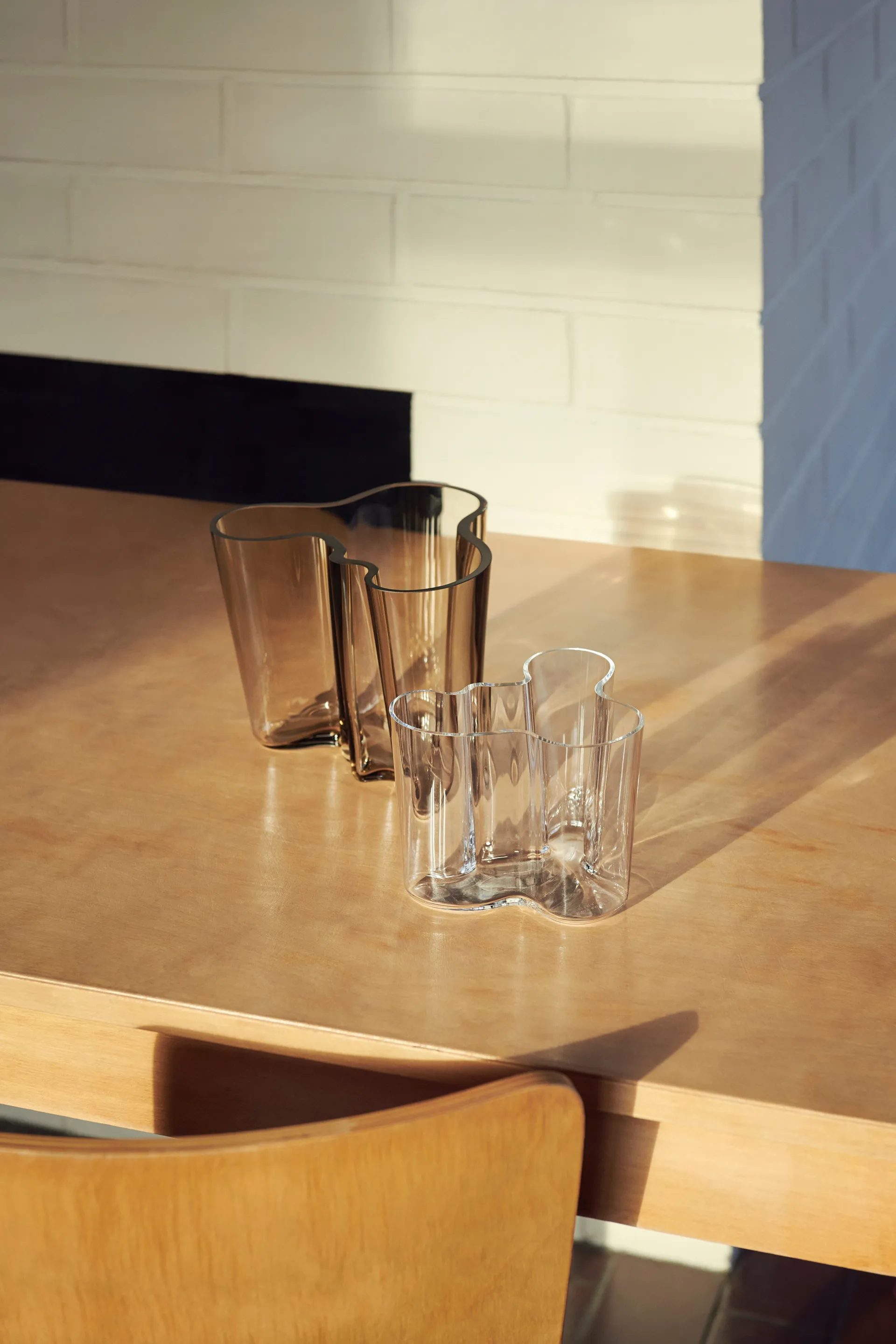 Alvar Aalto vase Savoy clear, 120 mm Iittala