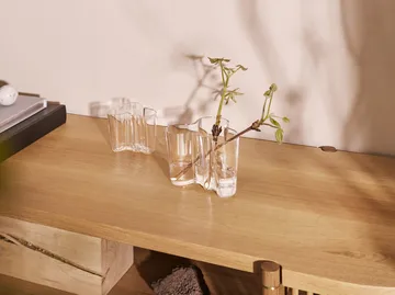 Alvar Aalto vase Savoy clear - 120 mm - Iittala