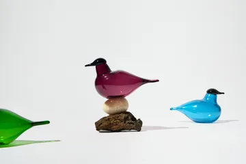 Chiffchaff glass bird - Green, 13x8 cm - Iittala